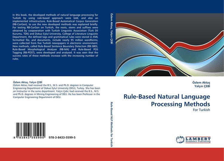Produktbild: Rule-Based Natural Language Processing Methods