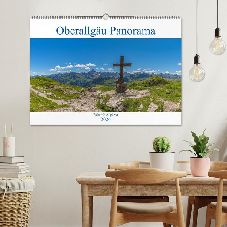 Produktbild: Oberallg&auml;u Panorama (Wandkalender 2026 DIN A2 quer), CALVENDO Monatskalender