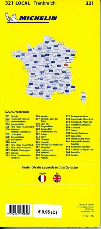 Produktbild: Michelin Franz&ouml;sisches Jura
