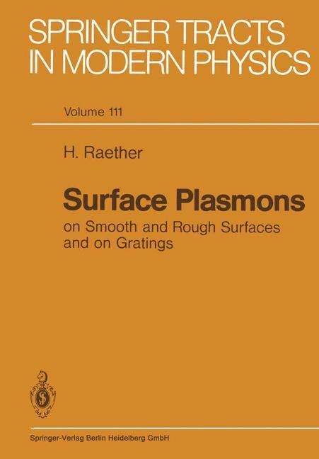 Produktbild: Surface Plasmons on Smooth and Rough Surfaces and on Gratings