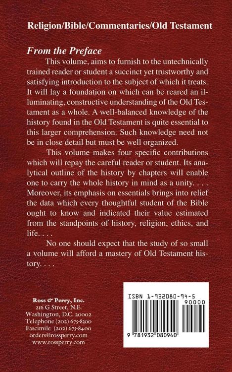 Produktbild: Old Testament History