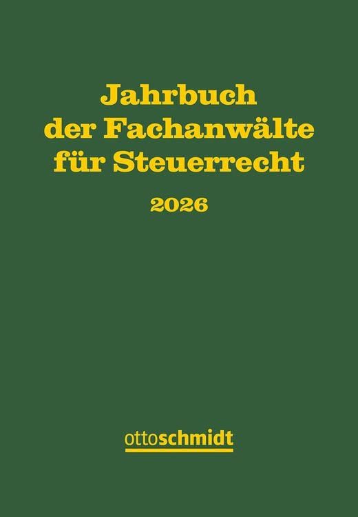 Produktbild: Jahrbuch der Fachanw&auml;lte f&uuml;r Steuerrecht 2026