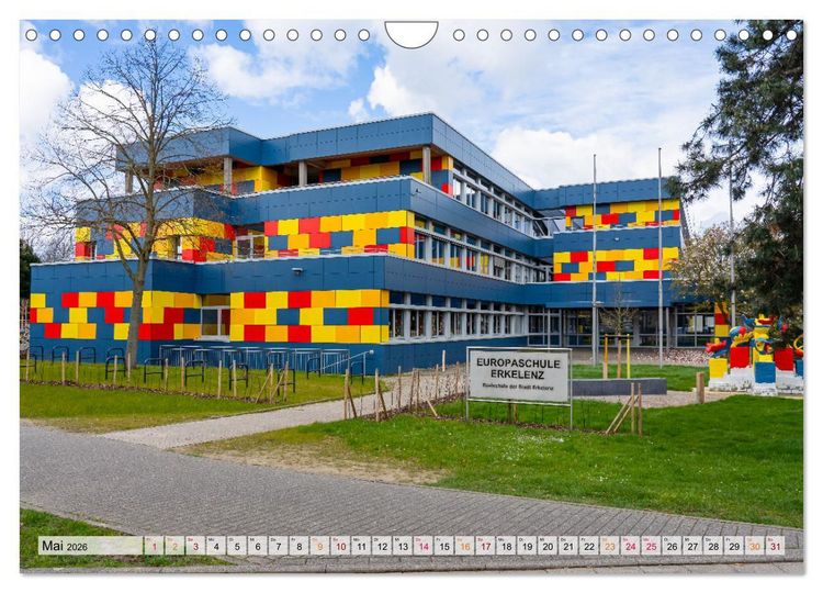 Produktbild: Erkelenz Impressionen (Wandkalender 2026 DIN A4 quer), CALVENDO Monatskalender