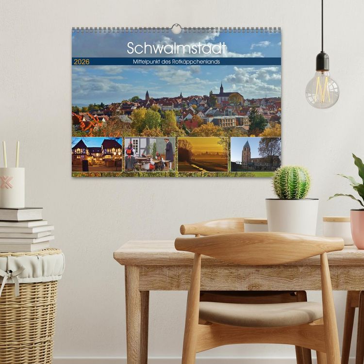 Produktbild: Schwalmstadt - Mittelpunkt des Rotk&auml;ppchenlands (Wandkalender 2026 DIN A3 quer), CALVENDO Monatskalender
