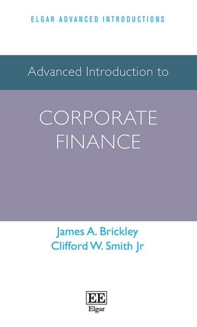 Produktbild: Advanced Introduction to Corporate Finance