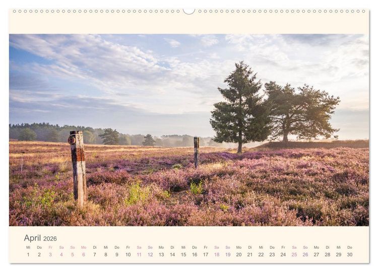 Produktbild: Mehlinger Heide (Wandkalender 2026 DIN A2 quer), CALVENDO Monatskalender
