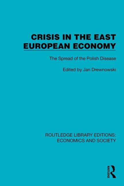 Produktbild: Crisis in the East European Economy