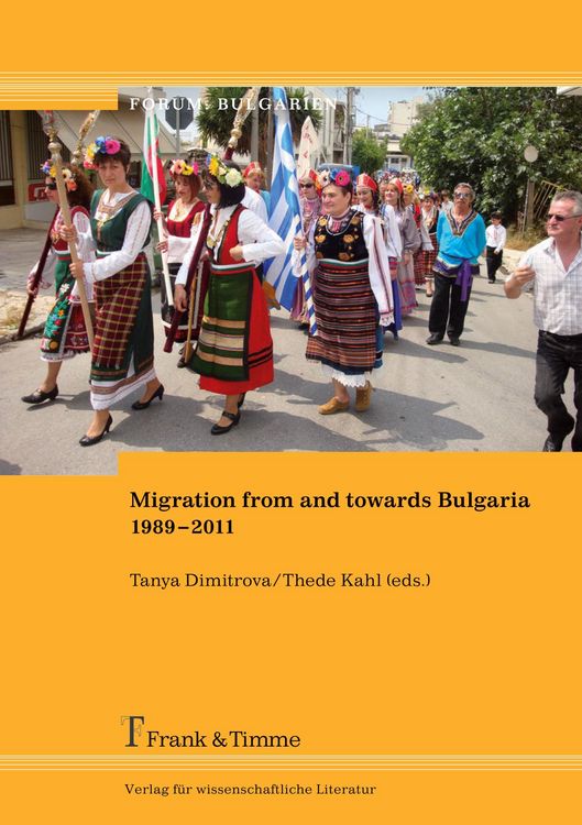 Produktbild: Migration from and towards Bulgaria 1989-2011
