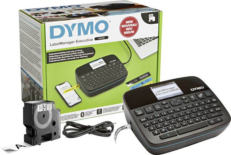 Produktbild: DYMO LabelManager 640 CB Etikettendrucker Geeignet f&uuml;r Schriftband: D1 6 mm, 9 mm, 12 mm, 19 mm, 24 mm