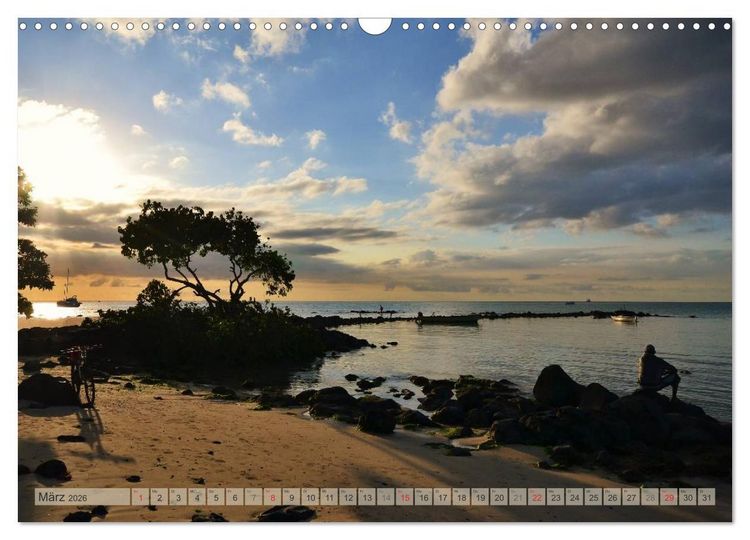 Produktbild: Tr&auml;um dich nach Mauritius (Wandkalender 2026 DIN A3 quer), CALVENDO Monatskalender