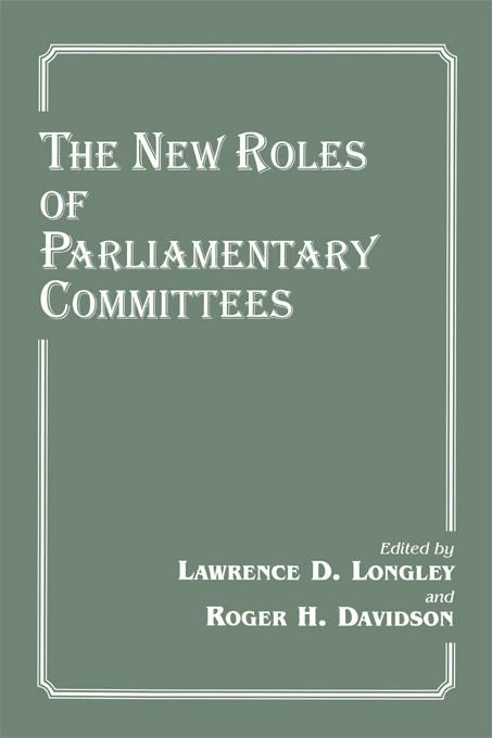 Produktbild: The New Roles of Parliamentary Committees