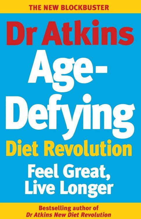 Produktbild: Dr Atkins Age-Defying Diet Revolution
