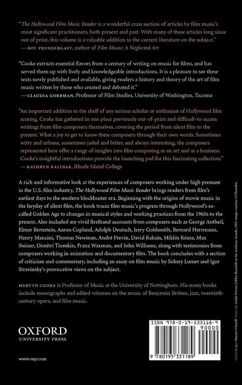 Produktbild: The Hollywood Film Music Reader