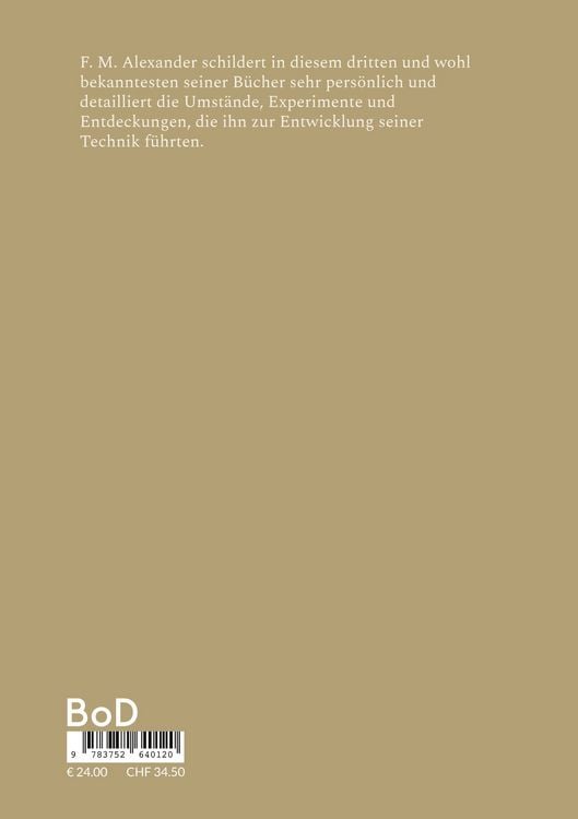 Produktbild: Der Gebrauch des Selbst