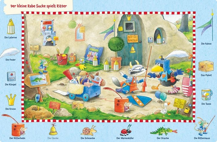 Produktbild: Der kleine Rabe Socke: Alles versteckt &ndash; alles entdeckt!