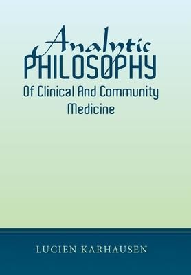 Produktbild: Analytic Philosophy of Clinical and Community Medicine