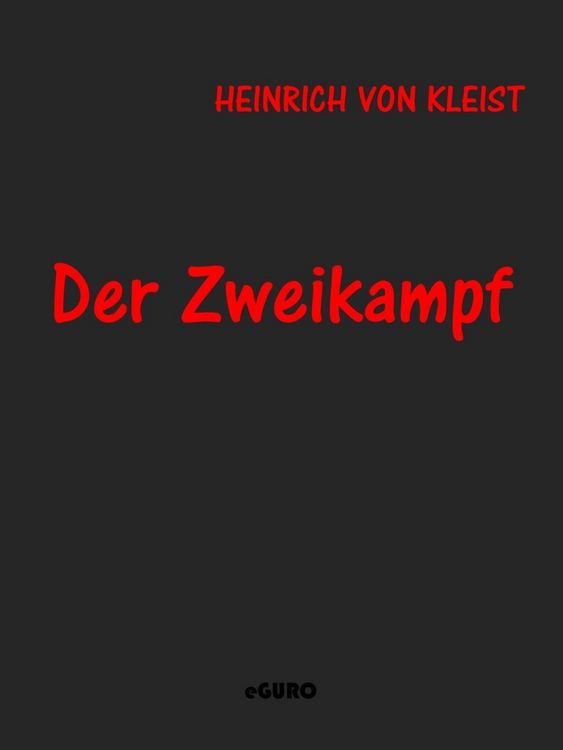 Produktbild: Der Zweikampf