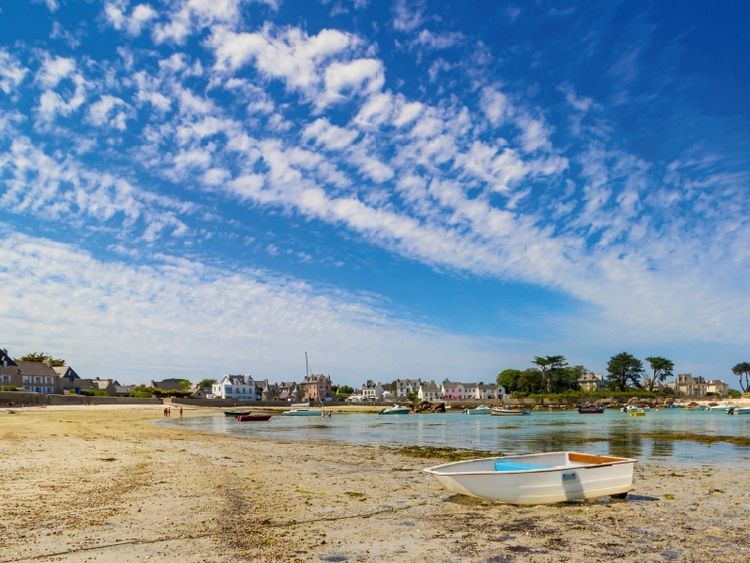 Produktbild: Boot und Ebbe in Brignogan-Plage (Puzzle)