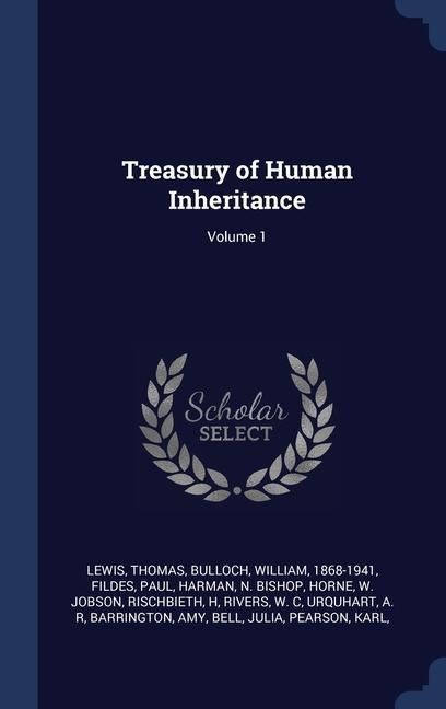 Produktbild: Treasury of Human Inheritance; Volume 1