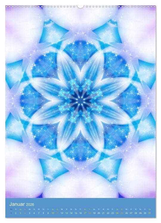 Produktbild: Lichtvolle Mandalas (Wandkalender 2026 DIN A2 hoch), CALVENDO Monatskalender