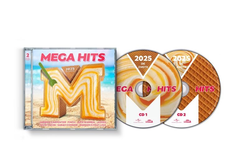 Produktbild: MegaHits 2025 - Die Zweite