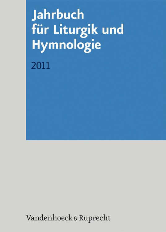 Produktbild: Jahrbuch f&uuml;r Liturgik und Hymnologie, 50. Band 2011