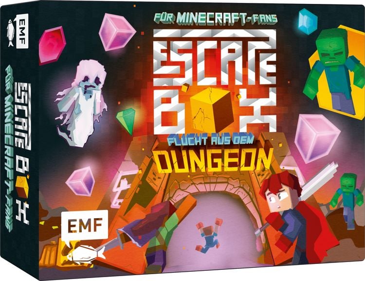 Produktbild: Die Escape-Box für Minecraft-Fans: Flucht aus dem Dungeon