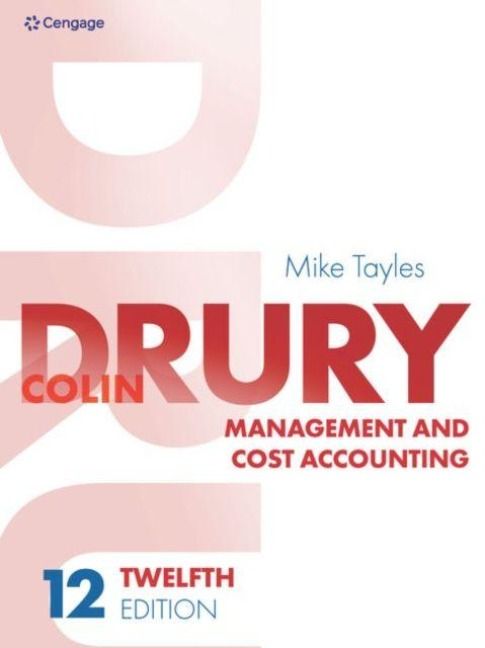 Produktbild: Management and Cost Accounting