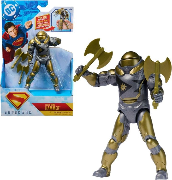 Produktbild: Superman - 15cm The Hammer Deluxe Action-Figur
