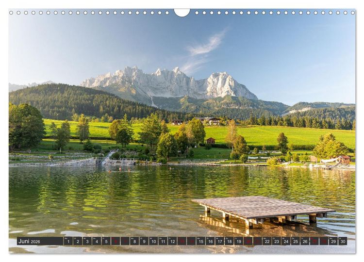 Produktbild: Seen in &Ouml;sterreich (Wandkalender 2026 DIN A3 quer), CALVENDO Monatskalender