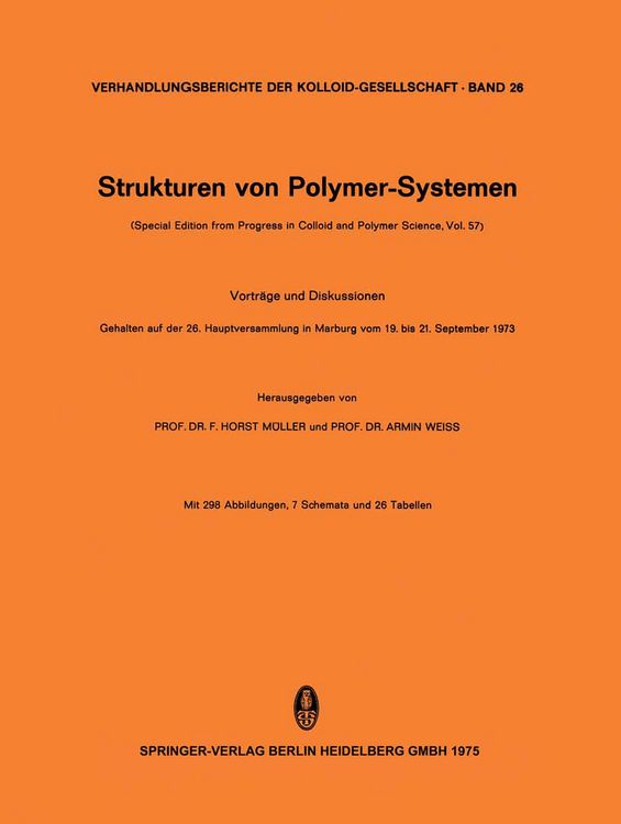 Produktbild: Strukturen von Polymer-Systemen