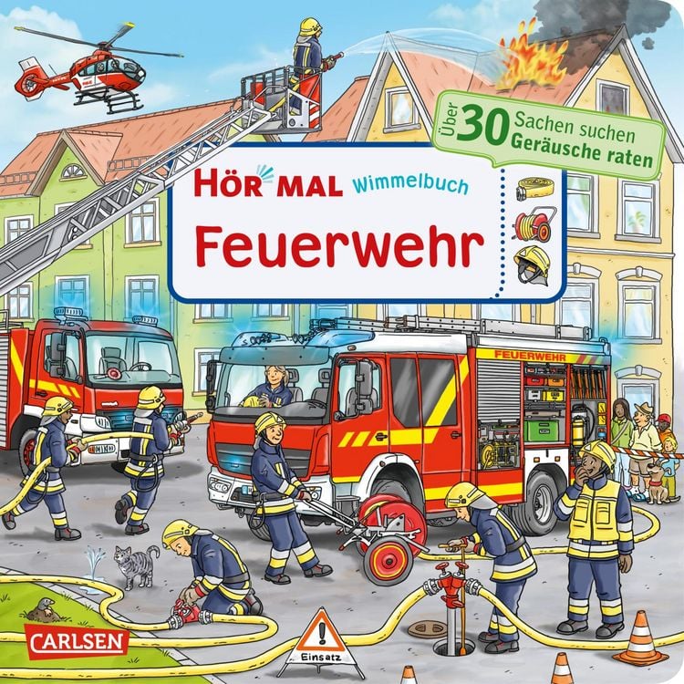Bild vom Artikel Hör mal (Soundbuch): Wimmelbuch: Feuerwehr vom Autor Enni Bollin
