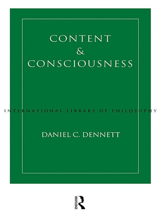 Produktbild: Content and Consciousness