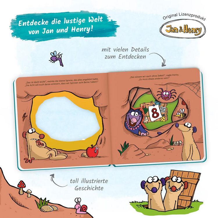 Produktbild: Tr&ouml;tsch Jan und Henry Fensterbuch Pappenbuch