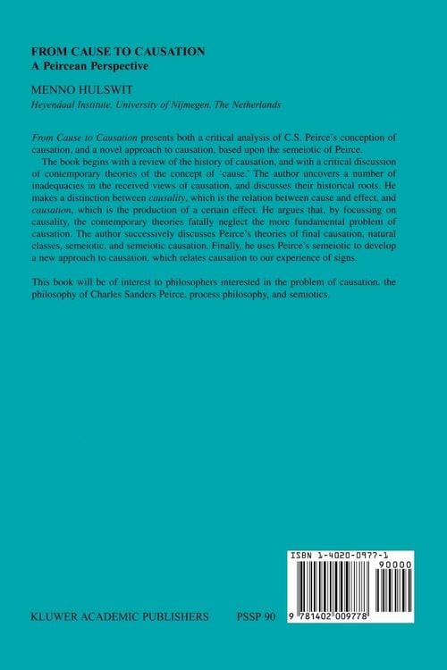 Produktbild: From Cause to Causation