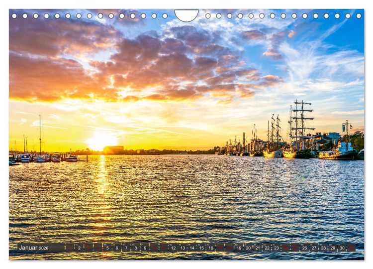 Produktbild: Wilhelmshaven - Bezaubernde Momente (Wandkalender 2026 DIN A4 quer), CALVENDO Monatskalender