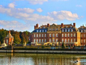 Produktbild: CALVENDO Puzzle Schloss Nordkirchen das westf&auml;lische Versailles, ein barockes Wasserschloss | 1000 Teile Lege-Gr&ouml;&szlig;e 64x48cm Foto-Puzzle f&uuml;r gl&uuml;ckliche Stunden