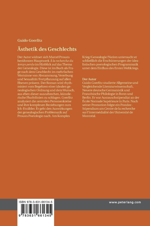 Produktbild: &Auml;sthetik des Geschlechts