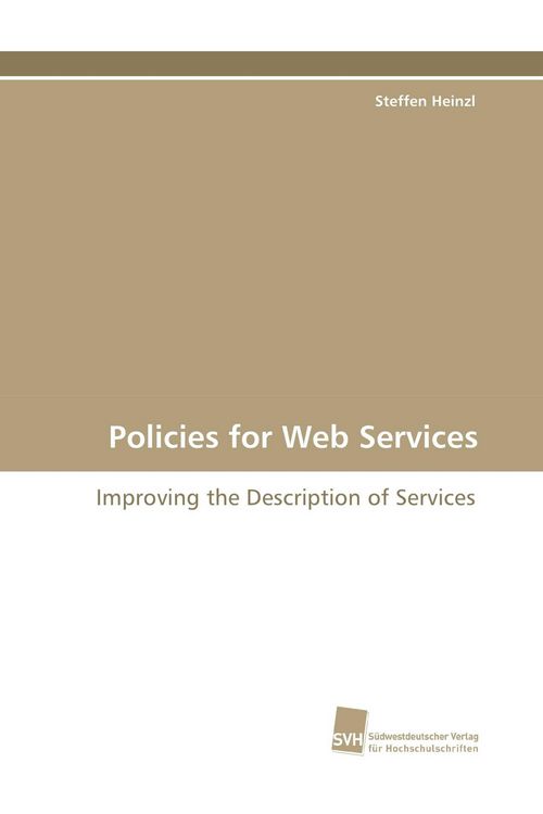 Produktbild: Policies for Web Services