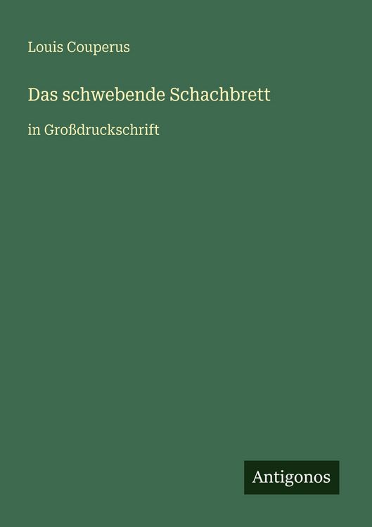 Produktbild: Das schwebende Schachbrett