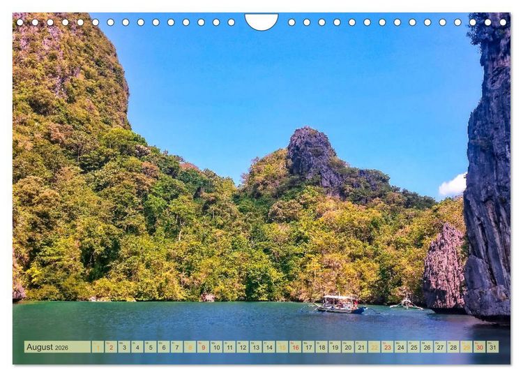 Produktbild: Reise durch Asien - Philippinen (Wandkalender 2026 DIN A4 quer), CALVENDO Monatskalender