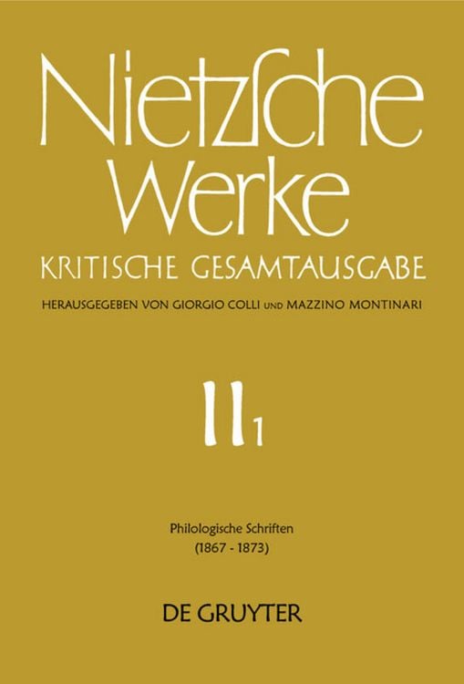 Produktbild: Philologische Schriften