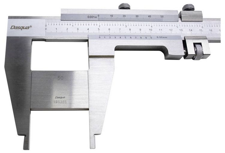 Produktbild: Dasqua DIN EN 862 1310-0010 Universalmessschieber 600mm