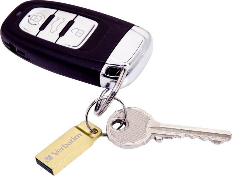 Produktbild: VERBATIM USB 3.0 Drive 16GB Metal Executive, gold