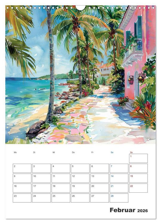 Produktbild: Sand zwischen den Zehen (Wandkalender 2026 DIN A3 hoch), CALVENDO Monatskalender