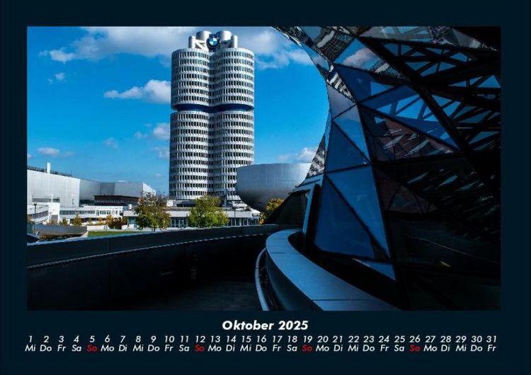 Produktbild: M&uuml;nchen 2025 Fotokalender DIN A4