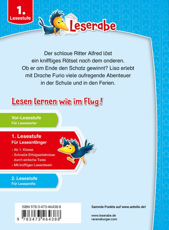 Produktbild: Leserabe Sonderausgaben - Fantastische Erstlesegeschichten von Rittern und Drachen