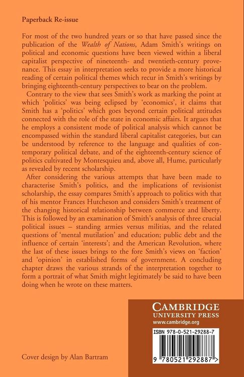 Produktbild: Adam Smith's Politics