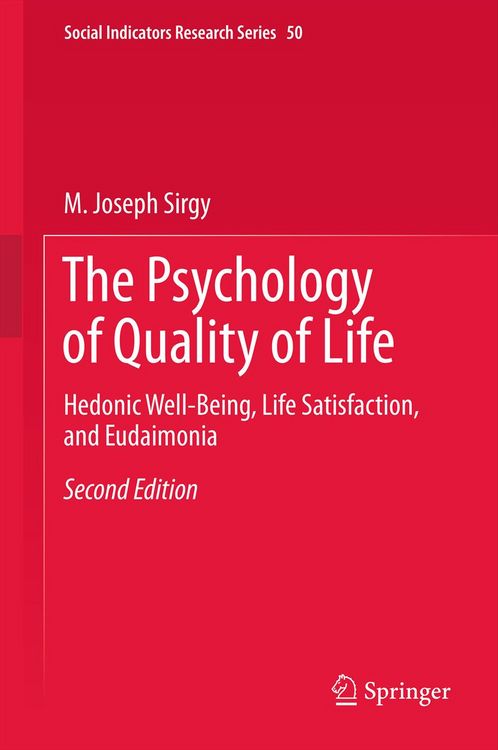 Produktbild: The Psychology of Quality of Life