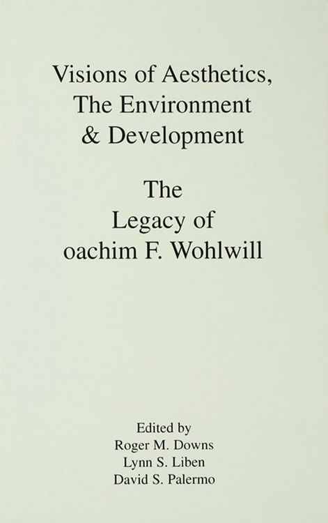 Produktbild: Visions of Aesthetics, the Environment & Development